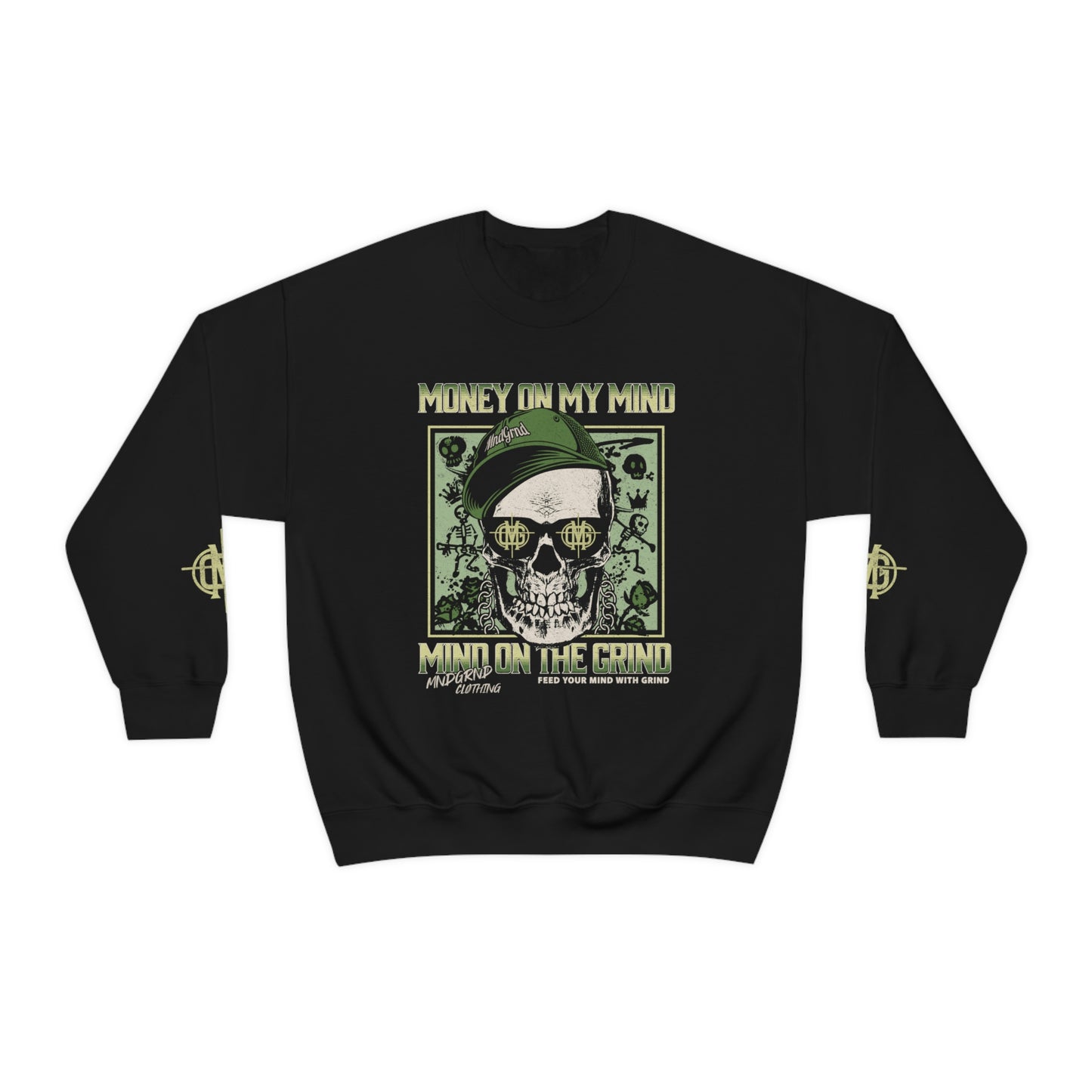 Kalye Mind "uno" Crewneck Sweatshirt V2